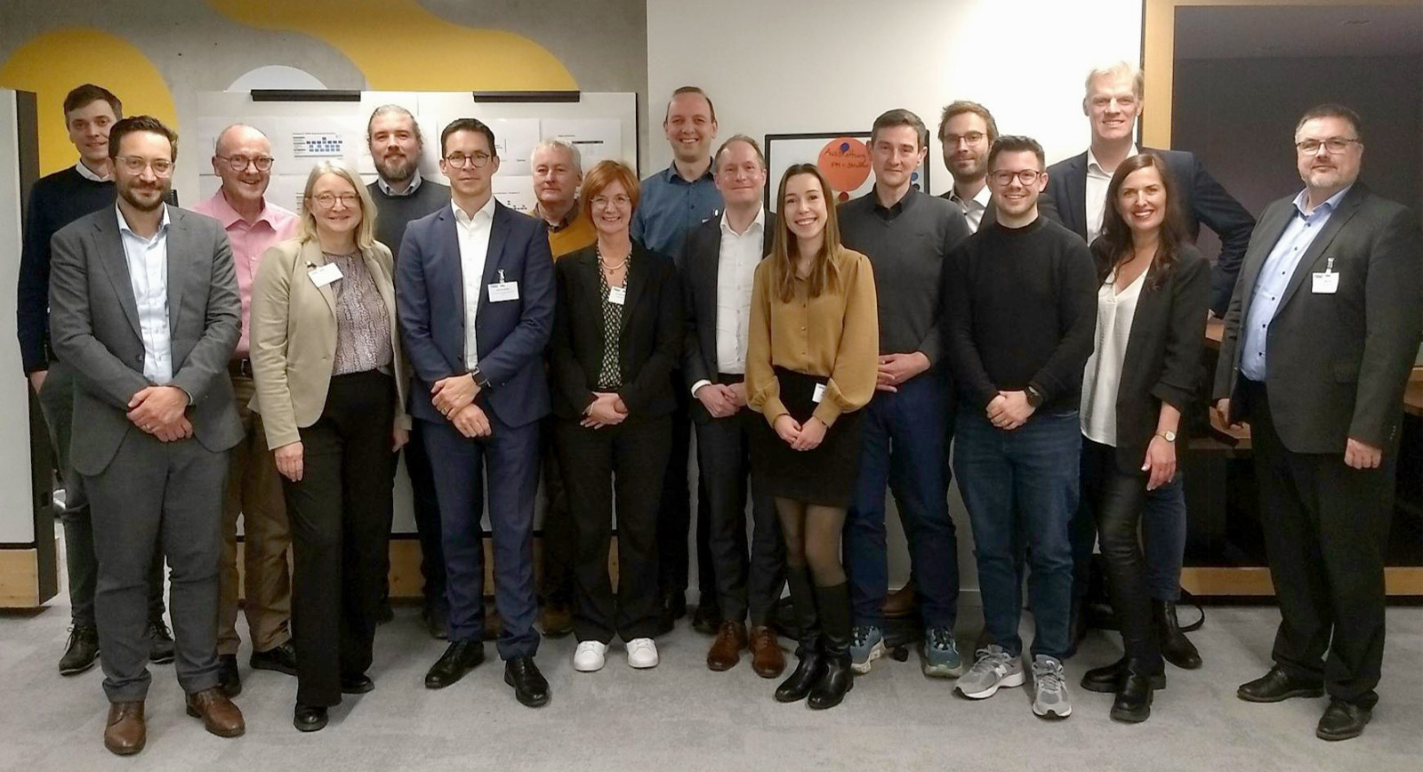 Arbeitskreis "Projektmanagement": Gruppenfoto der Workshopteilnehmer Ende November 2025 in Berlin